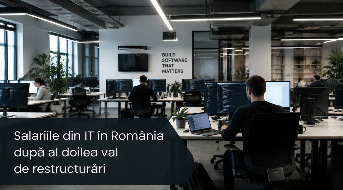 Salariile din IT în România după al doilea val de restructurări