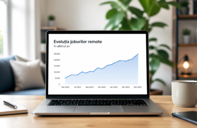 Cum a evoluat numărul de joburi remote disponibile în ultimul an