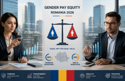 Echitatea salarială pe genuri în România 2026: decalaj și analiză