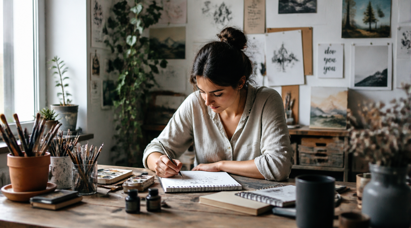 Cum să îți cultivi creativitatea: Tehnici și exerciții