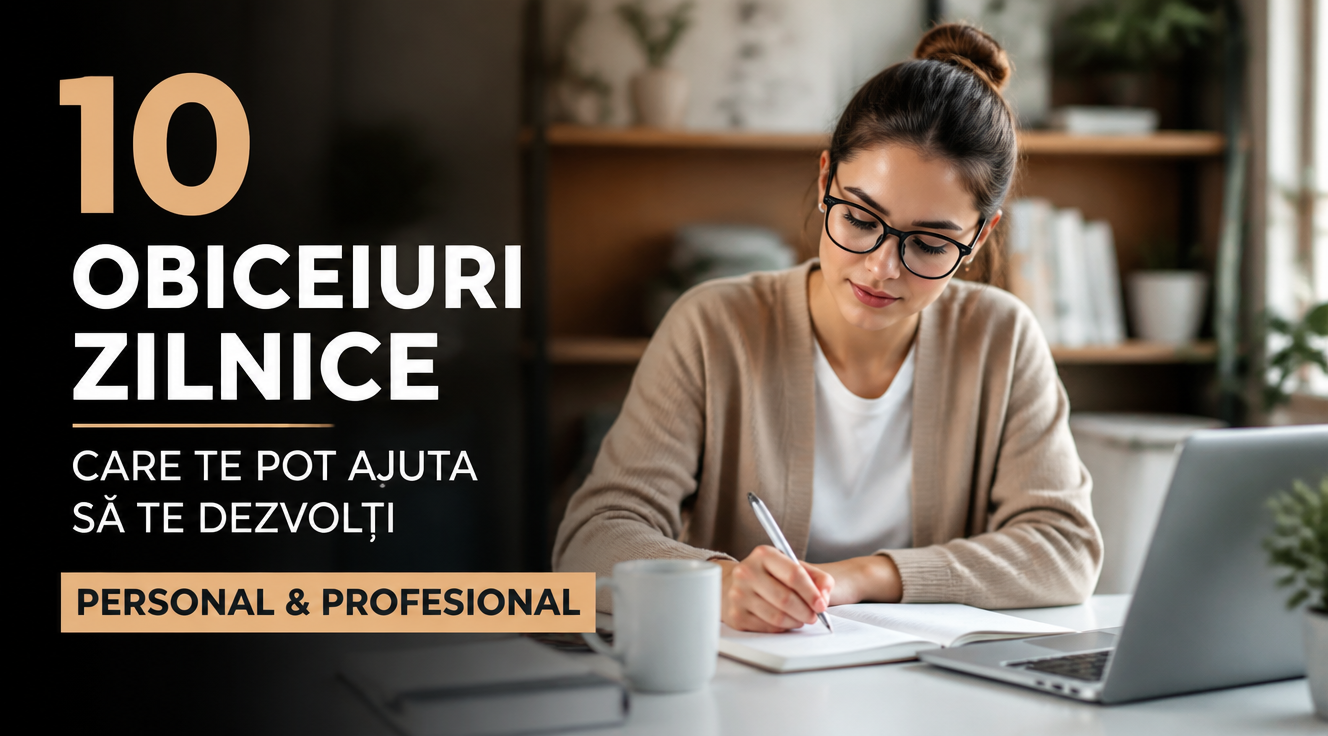 10 Obiceiuri zilnice care te pot ajuta să te dezvolți personal