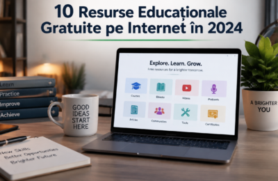 10 Resurse Educaționale Gratuite pe Internet în 2024